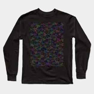 Trippy Magic Shrooms Long Sleeve T-Shirt